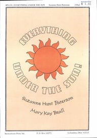 Everything Under the Sun Two-Part choral sheet music cover Thumbnail